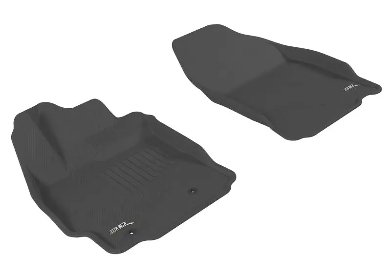 3D Maxpider 2011-2013 Scion Tc Kagu 1St Row Floormat - Black 1