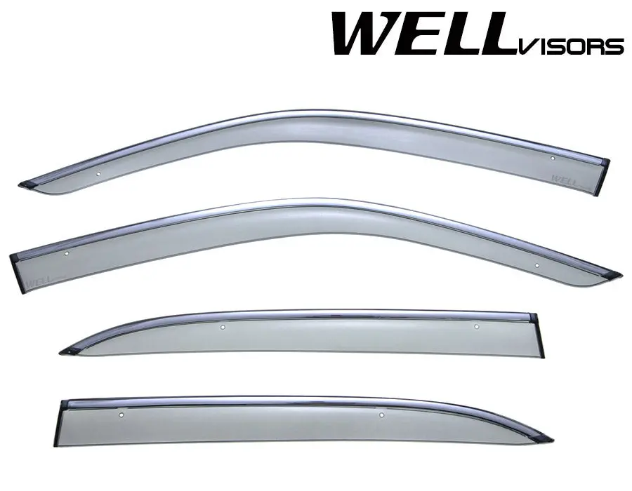Well Visor Lexus Ls430 01-06 With Chrome Trim 1