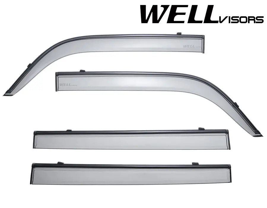 Well Visors Scion Xb 04-07 With Black Trim 1