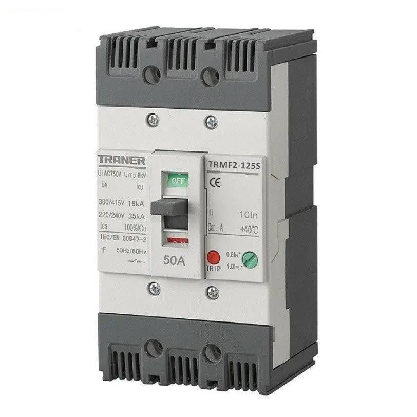 3 Pole Mccb Trmf2-125 415V/18Ka 3P 15-125A Mould Case Circuit Breaker 1