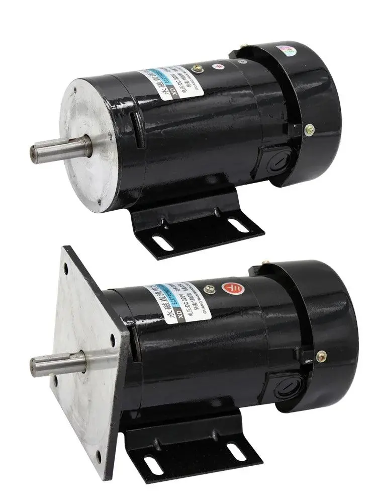 300W Dc Motor 220V Permanent Magnet 1800Rpm High Speed Motor Can Adjust Speed Forward And Reverse Electric Dc Mini Moter Engine 1