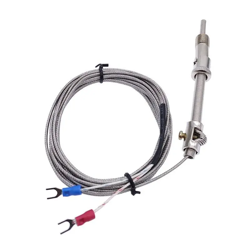 30Mm K Type Thermocouple Probe Type Thermocouple Sensor  Stainless Steel 0-400℃ 1