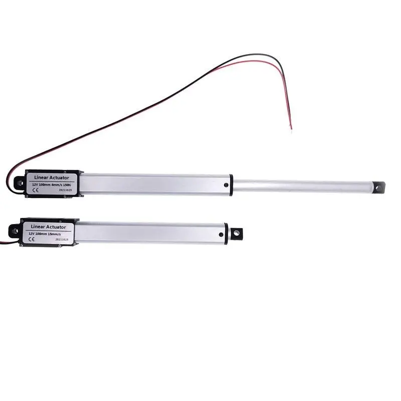 30Mm/50Mm/100Mm/150Mm Dc 12V Mirco Electric Linear Actuator 30N/60N/90N/150N Motor Controller Mini Eectric Push Rod Putter 2