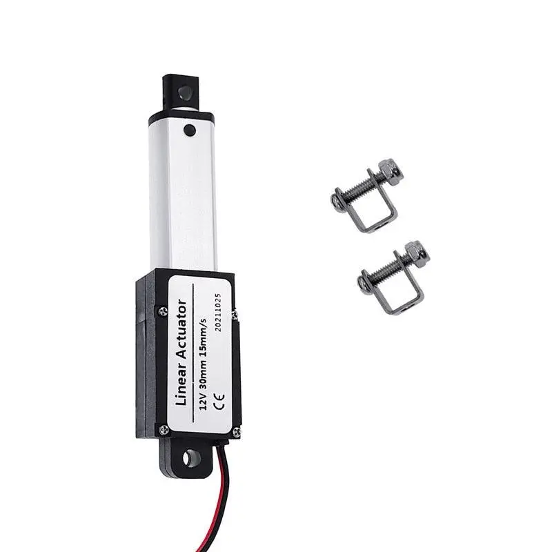 30Mm/50Mm/100Mm/150Mm Dc 12V Mirco Electric Linear Actuator 30N/60N/90N/150N Motor Controller Mini Eectric Push Rod Putter 4
