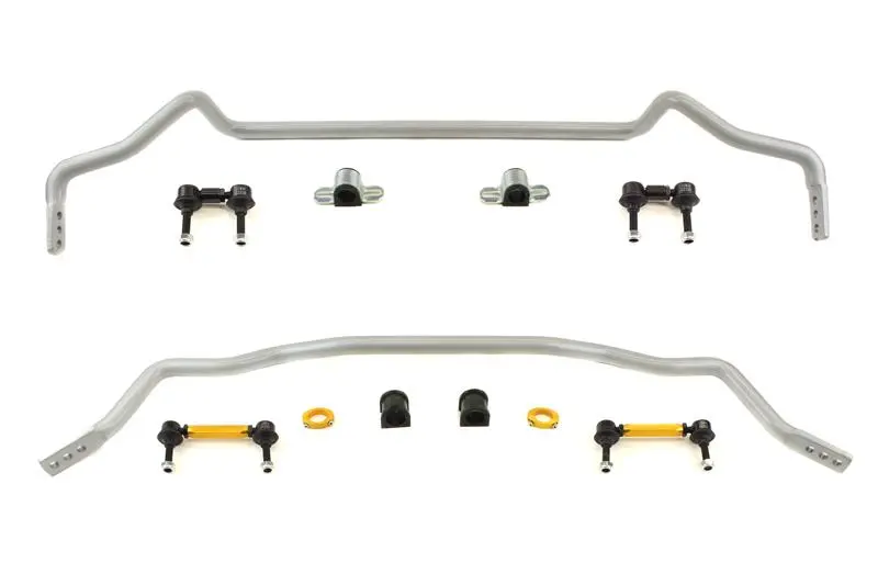 Whiteline 10-15 Mitsubishi Lancer Evo (Mr/Gsr) / 2015 Evo Final Edition Front & Rear Sway Bar Kit 1