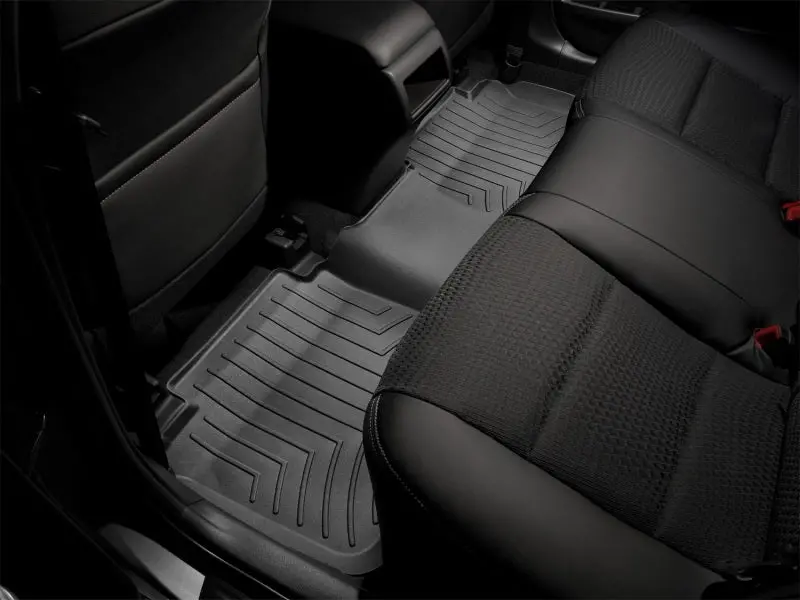 Weathertech 09+ Ford F150 Super Crew Rear Floorliner - Black 1