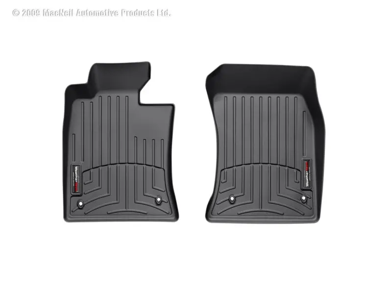 Weathertech 07+ Mini Convertible Front Floorliner - Black 1
