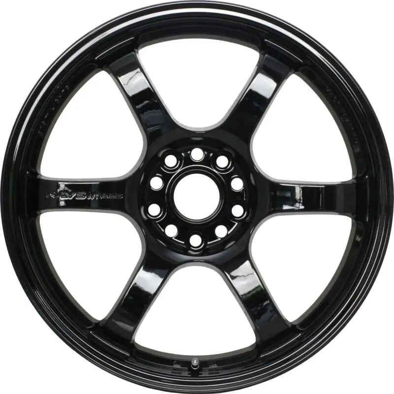 Gram Lights 57Dr 15X8 / +35Mm / 4X100 Gloss Black Wheel 1