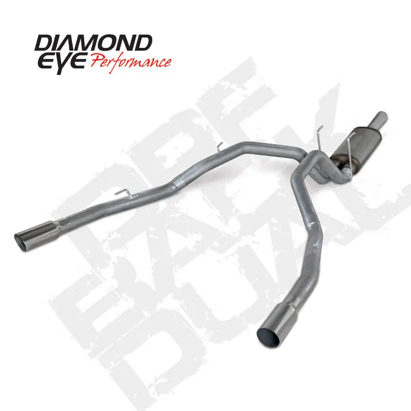 Diamond Eye Kit 3In Dpf-Back Dual Ss: Dodge 1500 2014 Diesel 1