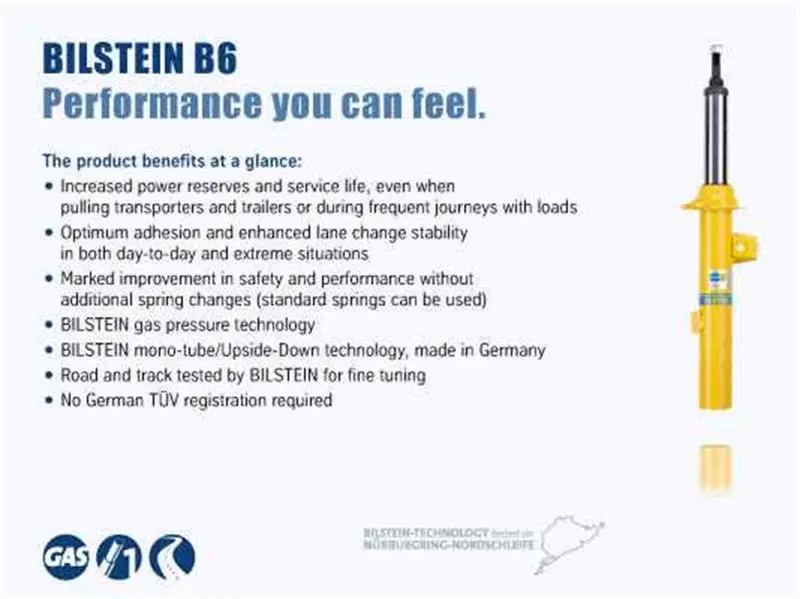 Bilstein B6 (Hd) 46Mm Monotube Shock Absorber 2