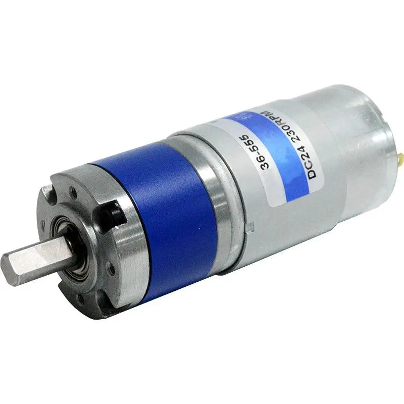 36Gp-555 Dc 12V 24V Carbon Brush Planetary Gear Motor For Robot Smart Home 1