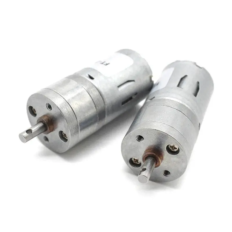 370 Geared Motor Dc 12V6v 3V Model Moter High Torque Slow Speed Diy Robot Electric Motor 1