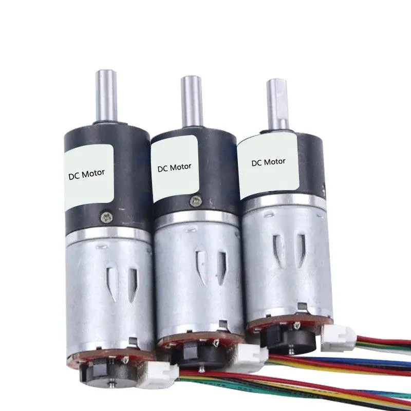 370 Motor 24Mm Diameter Planetary Gear Dc 6V 12V 24V Geared Motor Micro Electric Moter With Encoder 2
