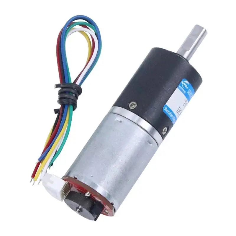 370 Motor 24Mm Diameter Planetary Gear Dc 6V 12V 24V Geared Motor Micro Electric Moter With Encoder 5