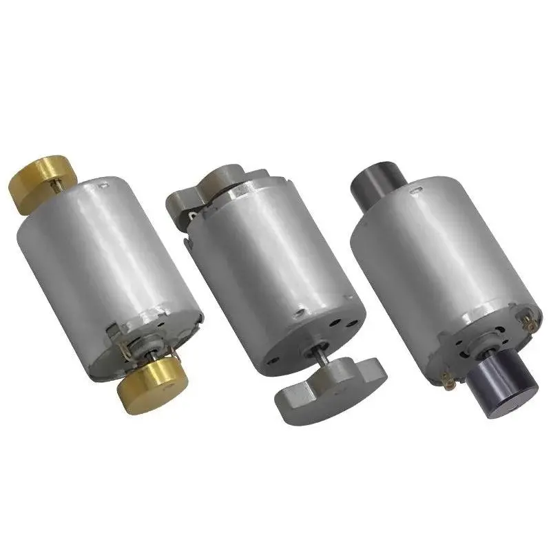370 Super Strong Double Copper Vibrat Motor Micro Dc Vibrator 6V 12V 24V Speed 6000Rpm Massager Equipment Motor Electric Engine 1