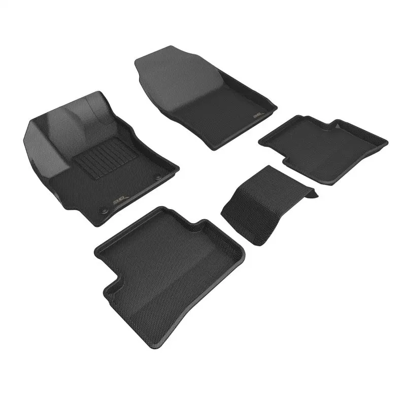 3D Maxpider 23-24 Toyota Gr Corolla Kagu Floor Mat- Black R1 R2 1