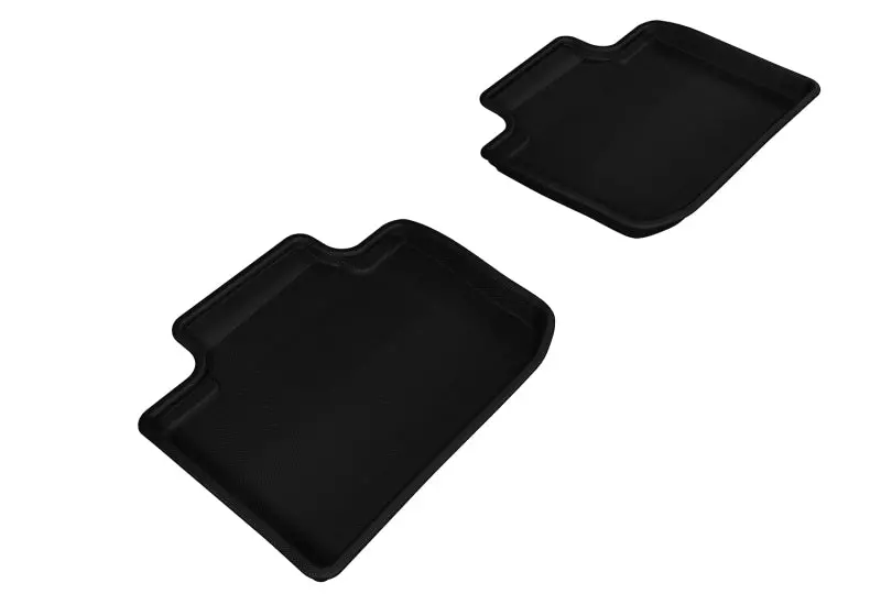 3D Maxpider 2014-2020 Lexus Is Kagu 2Nd Row Floormats - Black 1