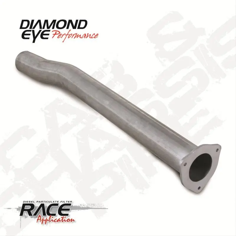 Diamond Eye Int Pipe 4In Turbo/Cb Sgl/Dual 3-1/2In-4In Al 7 3L F250/350 1991-03 5 6 0L F250 03-07 1