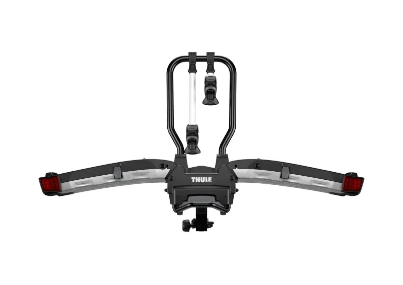 Thule Easyfold Xt 2 - Fully Foldable Platform Hitch Bike Rack (Up To 2 Bikes) - Black/Silver 1