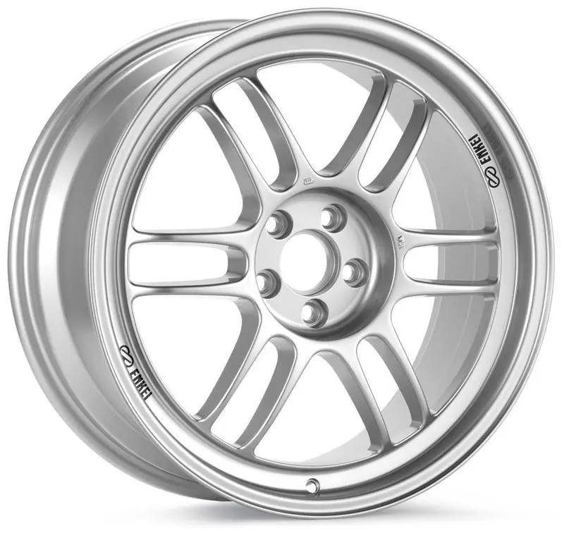 Enkei Rpf1 17X7 4X100 35Mm Offset 73Mm Bore Silver Wheel  Miata 4-Lug / 02-06 Mini 1