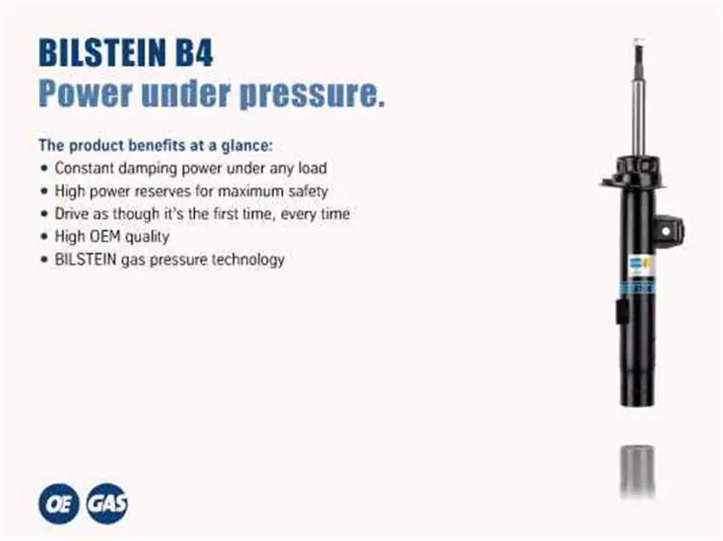 Bilstein B4 2008 Bmw 128I Base Convertible Front Right Suspension Strut Assembly 1