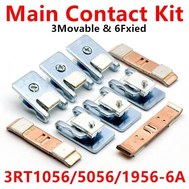 3Rt1956-6A Main Contact Kit For 3Rt1056 3Rt5056 Magnetic Contactor Parts 2