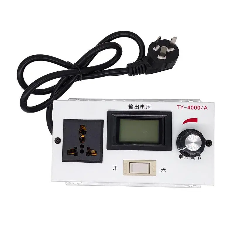 4000W High Power Silicon Controlled Electronics Voltage Regulator 220Vac Input Pwm 1