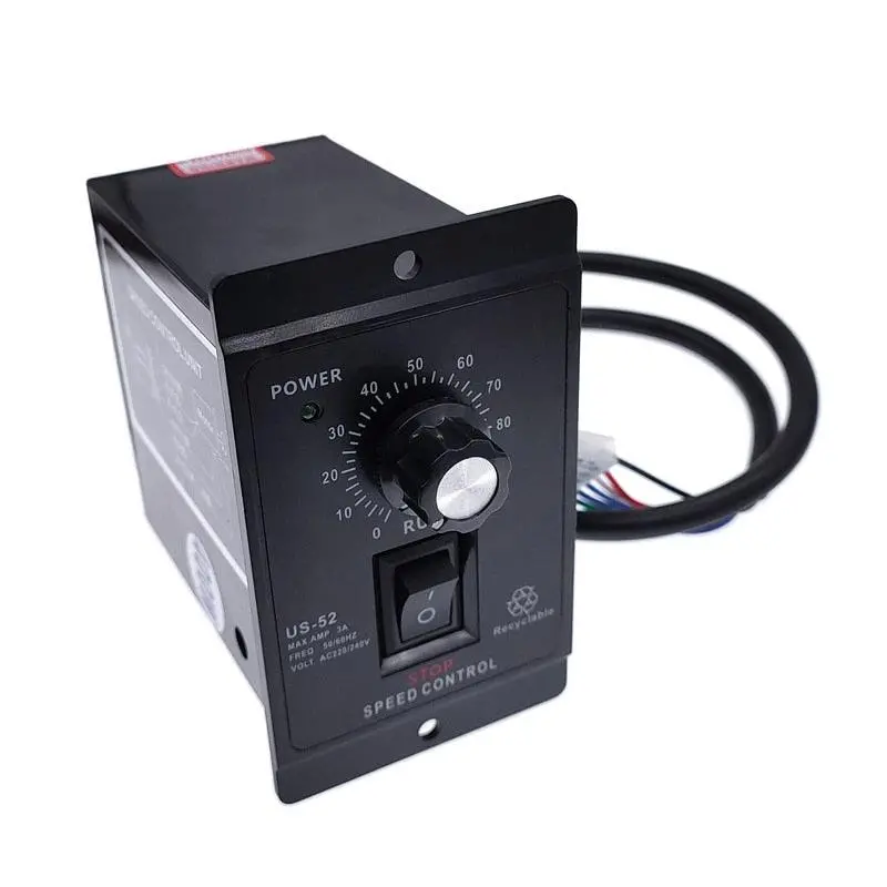 400W Us-52 Ac 220V Speed Controller Control Forword Backword With Filter Capacitor 1