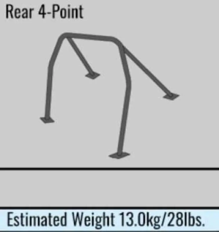 Cusco Chromoly Roll Cage 4 Point 2 Passenger 2015 Subaru Wrx / Sti (S/O / No Cancel) 1