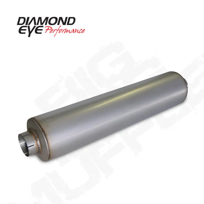 Diamond Eye Mflr Big Dog Quiet Tone 5Inid Sgl In/Sgl Out 10India X 45In Body 51In Length Baffled Al 1