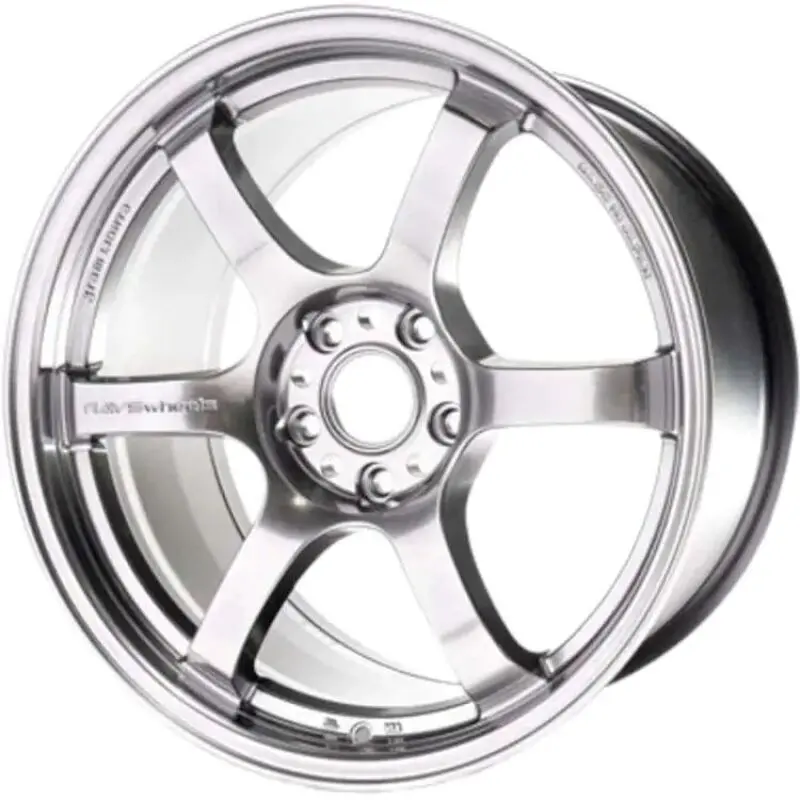 Gram Lights 57Dr 18X9.5 +38 5X114.3 Grace Silver Wheel 1