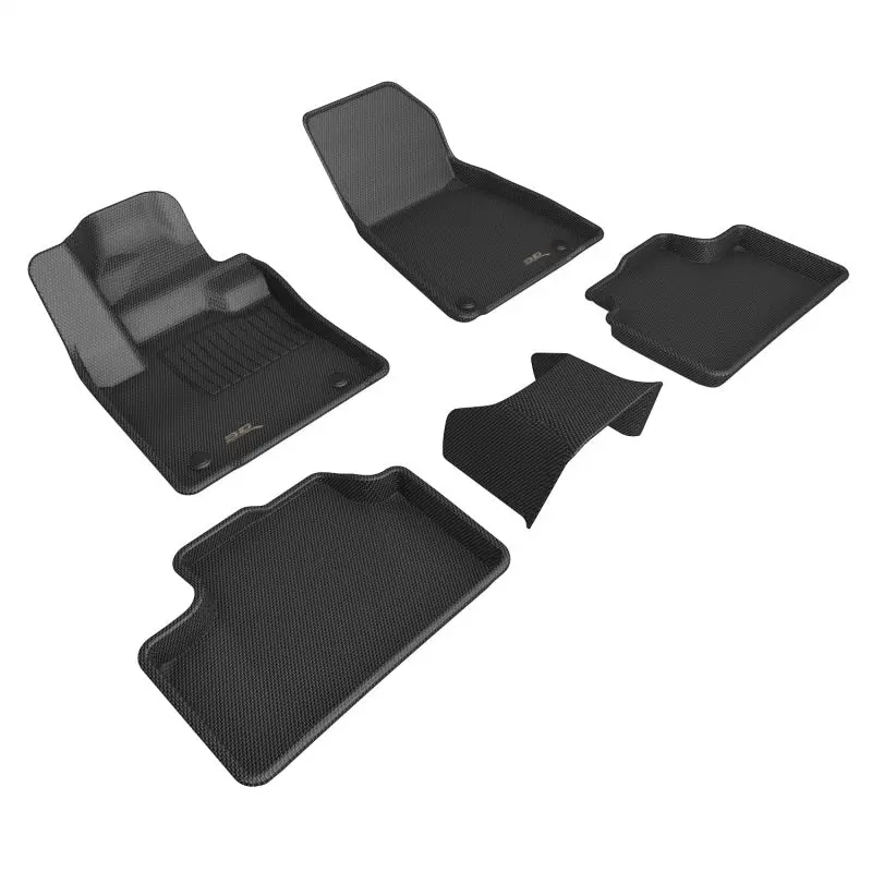 3D Maxpider 22-23 Volvo Xc40 Recharge Electric Kagu Black R1 R2 1