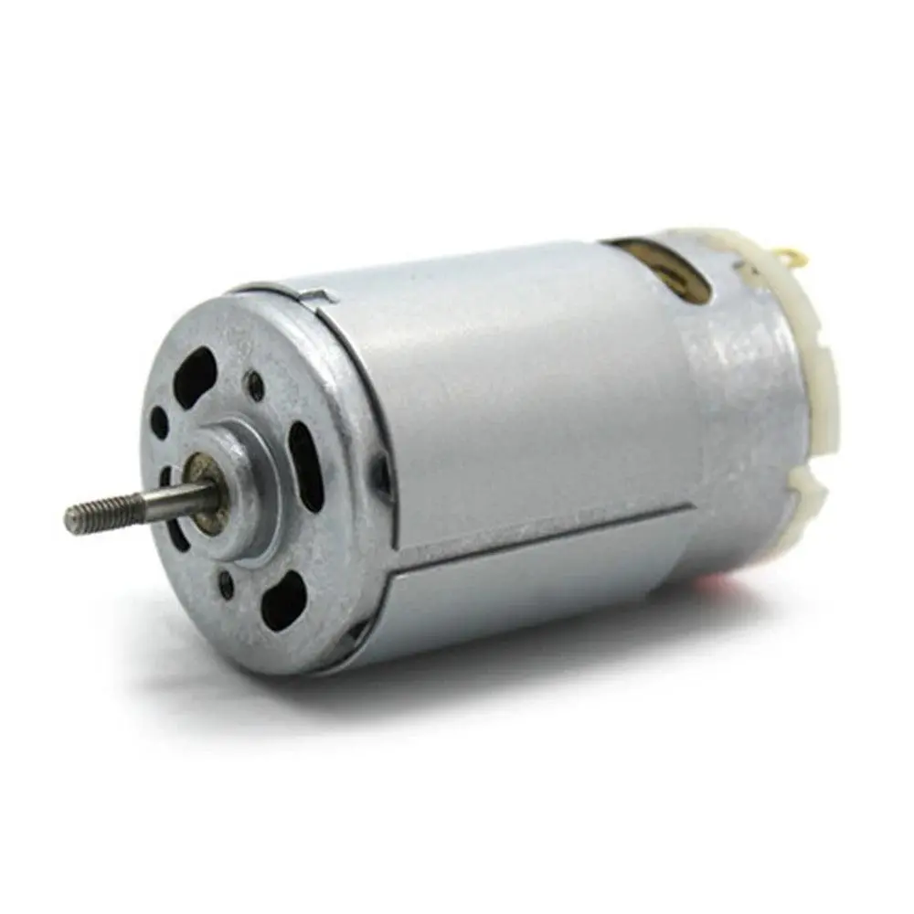 4Pcs 390 Dc Motor 7.4V 19500Rpm High Speed Threaded Shaft 2.3Mm Reversed Electric 6V Diy Technology Toy Model Accessories Rs390 1