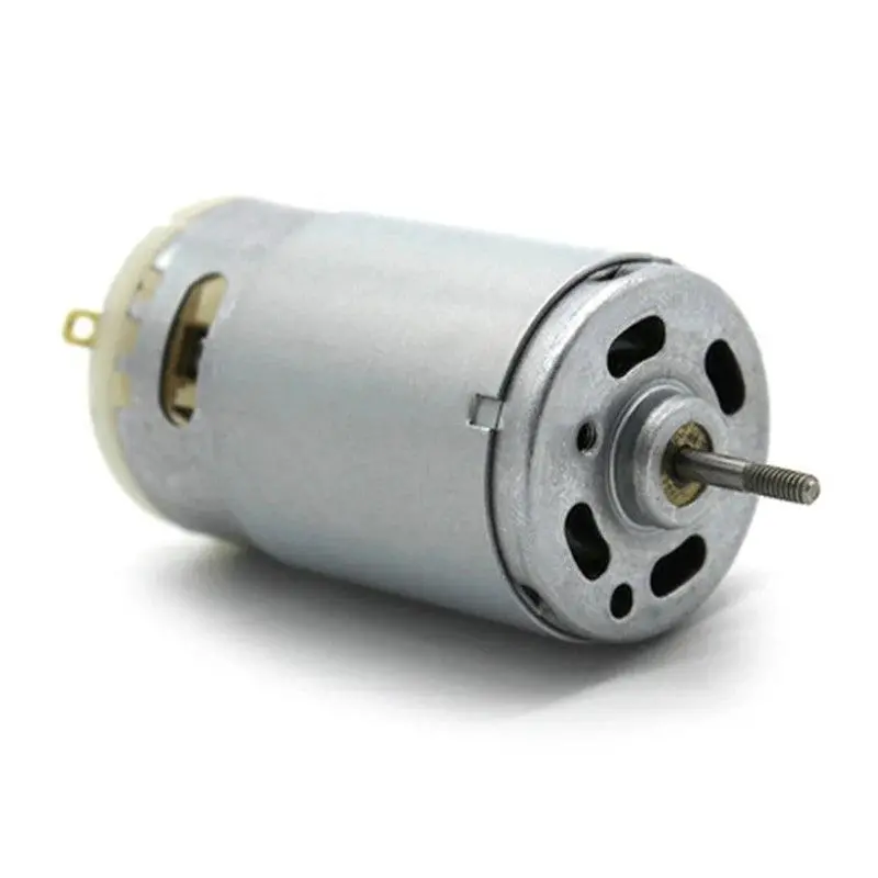 4Pcs 390 Dc Motor 7.4V 19500Rpm High Speed Threaded Shaft 2.3Mm Reversed Electric Diy Technology Toy Model Accessories Rs390 1