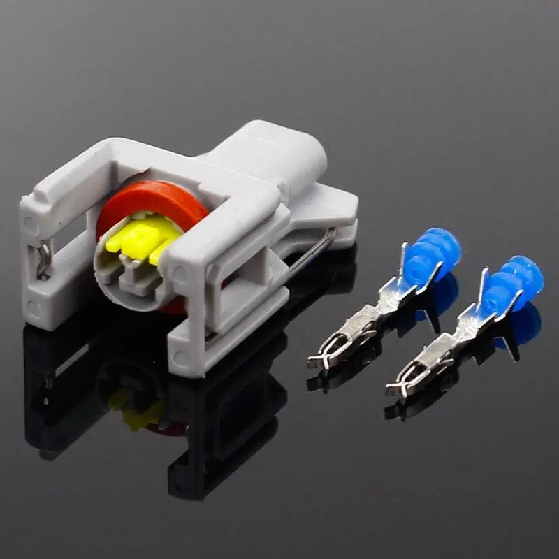 5 Sets 2 Pin Auto Fuel Injector Waterproof Connector 2P Spray Nozzle/Oil Atomizer Plug 240Pc024s8014 Car Plug Connectors 1