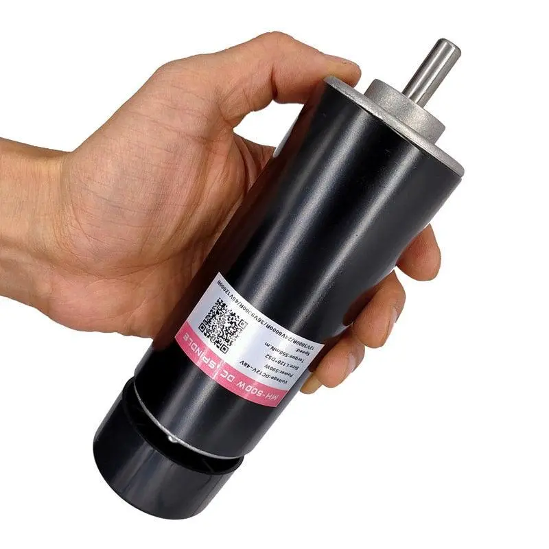 500W Air Cooled Spindle Motor 48V Er11 Chuck Cnc 100V 0.5Kw Spindle Motor For Engraving 1