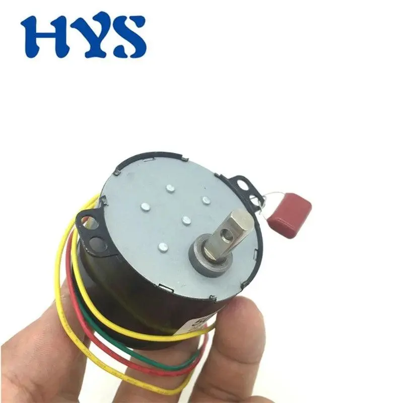 50Ktyz Permanent Magnet Synchronous Motor 6W With Fixed Bracket Ac 12V 24V 110V 220V Geared Speed 1Rpm To 60Rpm Reversed Cw Ccw 6