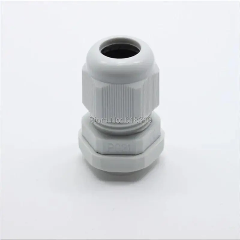 50Pcs/Lot Pg13.5 Cable Gland Ip68 Waterproof Connector Diameter 3-6.5Mm Nylon Plastic Wire Glands 1