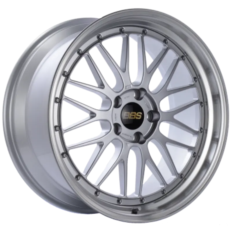 Bbs Lm 18X9 5X114.3 Et25 Diamond Silver Center Diamond Cut Lip Wheel - 82Mm Pfs Required 1