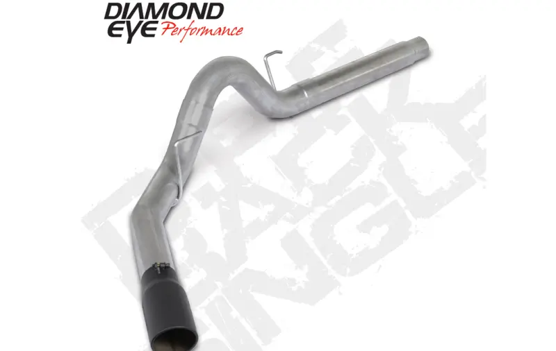 Diamond Eye 18-19 Ford 3.0L Powerstroke F150 - 4In Alum Dpf Back Exhaust Kit W/ Tip 4512Bra-Debk 1