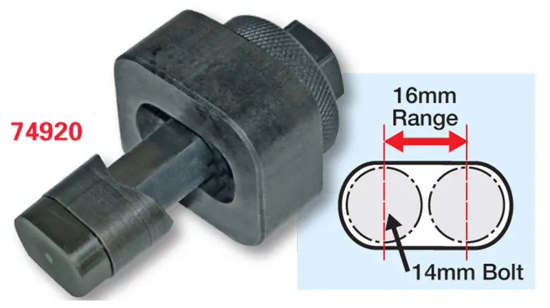 Spc Performance 14X16mm Slot Punch Tool 2