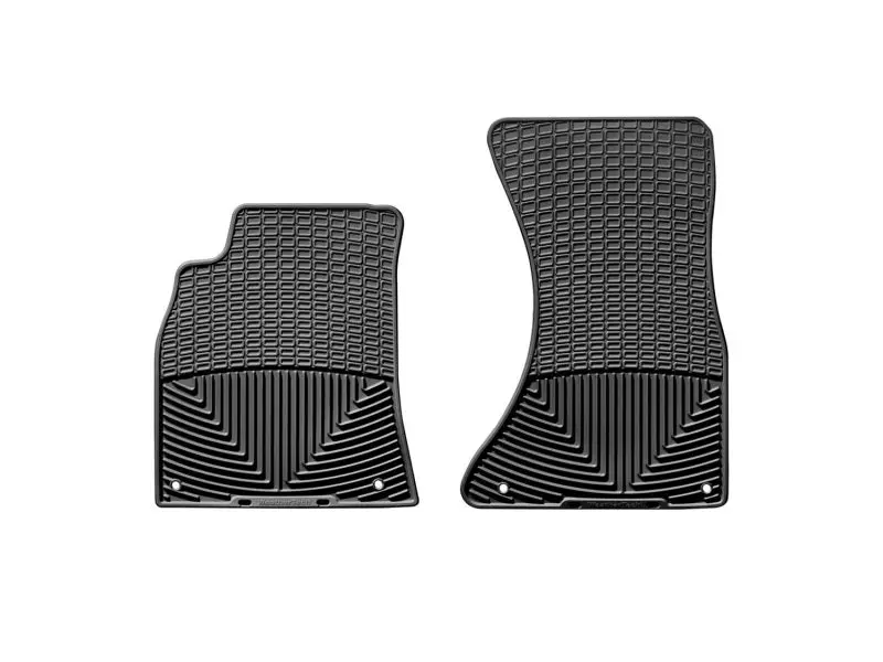 Weathertech 09-13 Audi A4/A5 Front Rubber Mats - Black 2