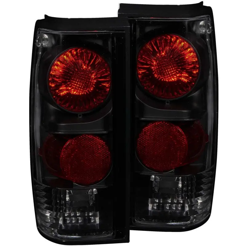 Anzo 1982-1994 Chevrolet S-10 Taillights Dark Smoke 1