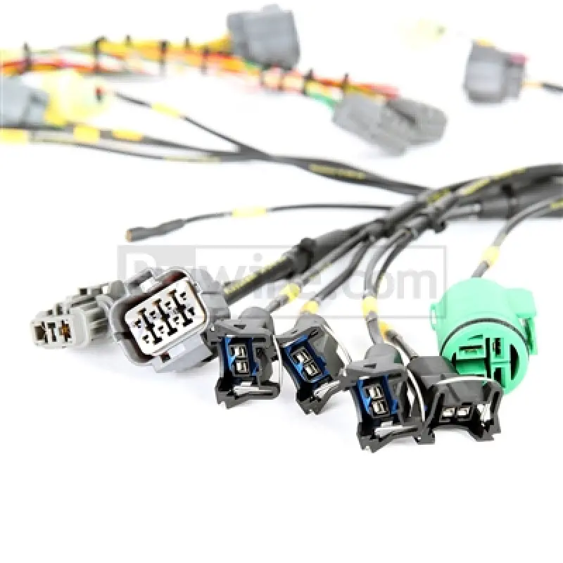 Rywire Honda B/D-Series Mil-Spec Eng Harness W/Obd1 Dist/Inj/Alternator & 92-95 Plugs (Adapter Req) 2