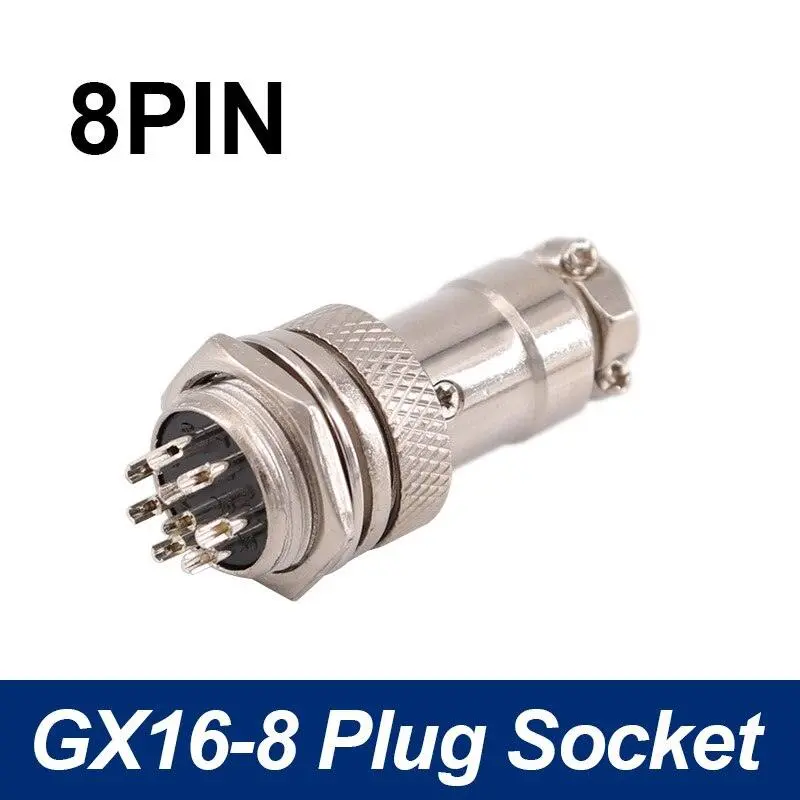 5/8' Gx16 Aviation Cable Connector 2Pin-10Pin Male Plug & Female Socket Connectors 7