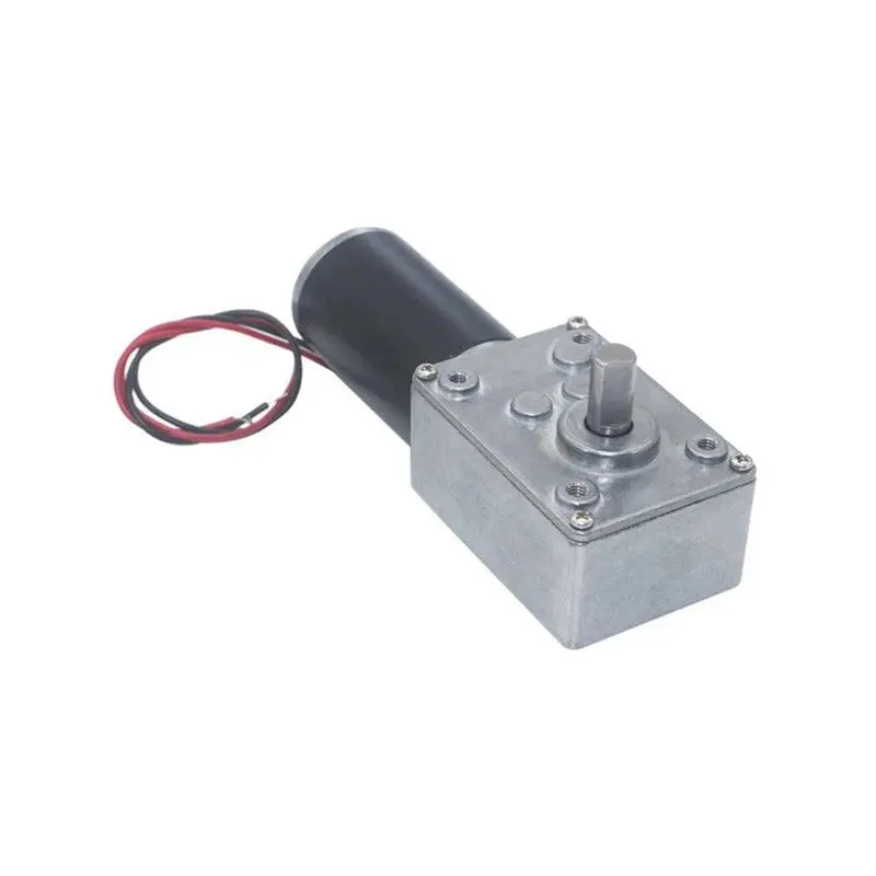 5840-31Zy Dc Worm Gear Motor Reduce 12V 24V Powerful High Torque Electric Motor Reversed Gearbox Door Robot 3