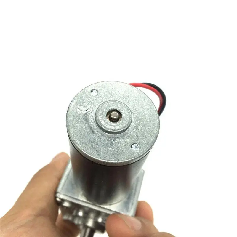 5840-31Zy Dc Worm Gear Motor Reduce 12V 24V Powerful High Torque Electric Motor Reversed Gearbox Door Robot 5