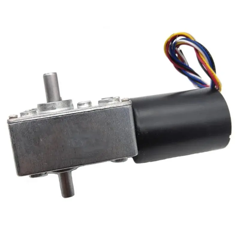 5840-3650 Double Shaft Dc 12V 24V Brushless Gear Worm Motor Hiigh Torque 100Kg.Cm Speed 12Rpm-471Rpm Bldc Motors Forward Reverse 1