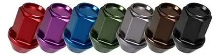 Project Kics 12X1.25 Black Leggdura Racing Lug Nuts - 16 Pcs 1