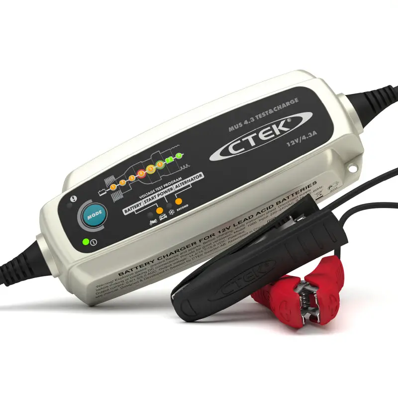 Ctek Battery Charger - Mus 4.3 Test & Charge - 12V 1